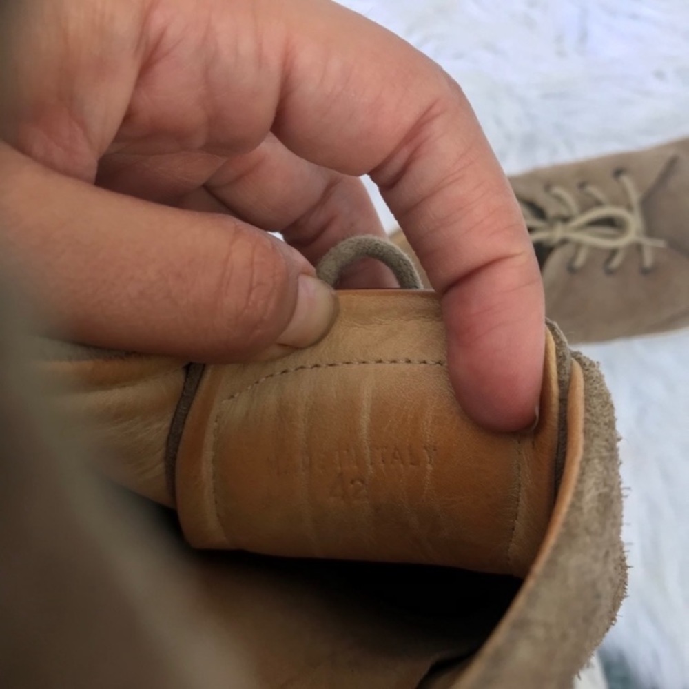 RAG & BONE men’s suede shoes size 42 - Picture 8 of 9